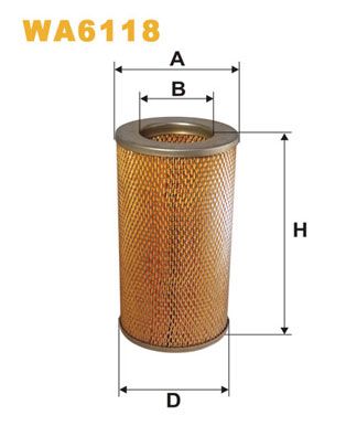 WIX FILTERS Õhufilter WA6118